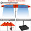 Thaxted 4.6m Traditional Parasol-881242003