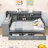 3 Drawers Wood Daybed with Built-in-Desk-1327257684-1327257686