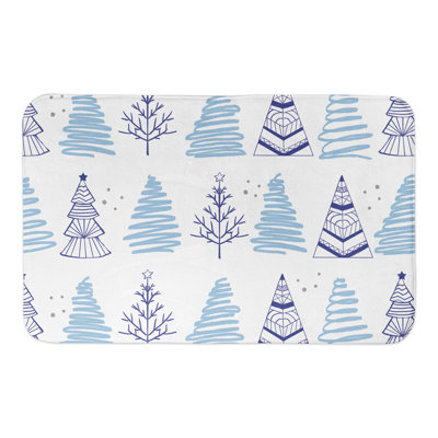 Tapis de bain arbre de Noël