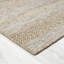Tapis d'intérieur / extérieur rayé brun clair / brun Hayaan-255233982