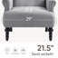 Fauteuil à oreilles en velours de 31 po de largeur Daryann-1395913634