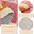 4'x6' Super Soft Non-Slip Colourful Circular Rainbow Rug,Washable