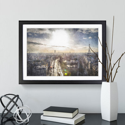 Paris Skyline Vol.3 - Framed Print