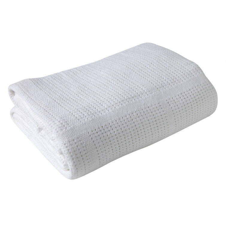 Clair De Lune 100% Cotton Baby Blanket u0026 Reviews | Wayfair.co.uk
