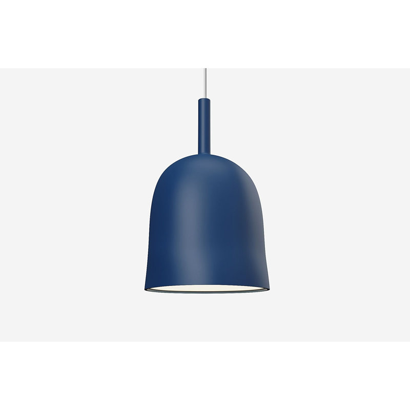 Vessel Pendant Light, Midnight, 18.5'' H x 9'' W x 9'' D, White