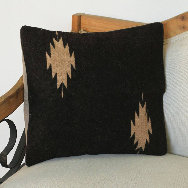 Geometric Reversible Pillow Cover
