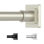 Tringle à rideau de douche en nickel brossé 31-79 pouces Tringle de douche antidérapante à tension sans tringle
