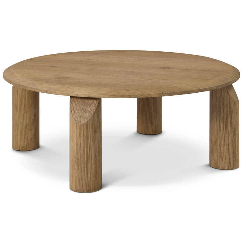 Vienna Cocktail Table, Natural, 16" H x 40.2" L x 40.2" W