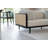 Rattan Sofa Black Stain
