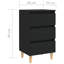 Solihull Bed Cabinet with Solid Wood Legs-593630328-650178981