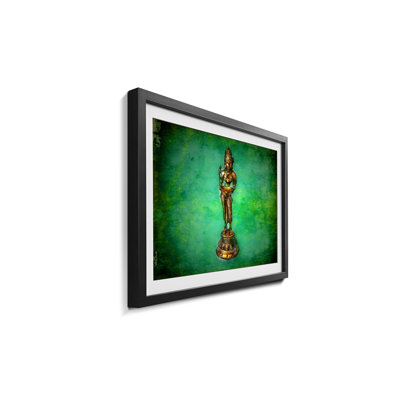 God with Bowl 1 Piece Single Picture Frame Wall Art