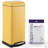 Betty Retro Steel Step On Trash Can-92903820-109049528