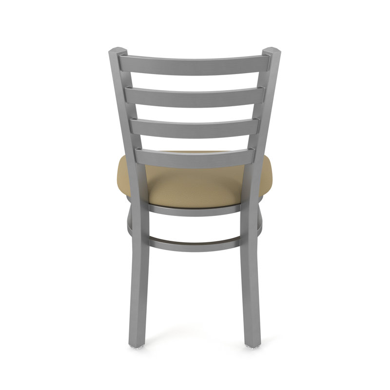 Chaise stationnaire Jackie, Vinyle-Brise champagne