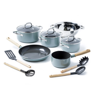GreenPan Mayflower Aluminium 10 Piece Aluminium Non Stick Cookware Set
