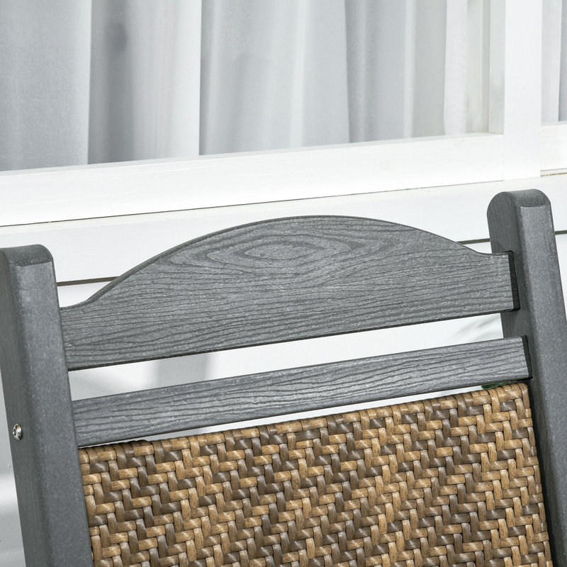 Chaise berçante d'extérieur