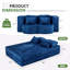 Grand canapé-lit pliable, canapé-lit futon en chenille, canapé-lit convertible en mousse haute densité, canapé-lit pliable-1465847722