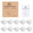 Adhesive Towel Robe Hooks (10 Pcs)-96216100