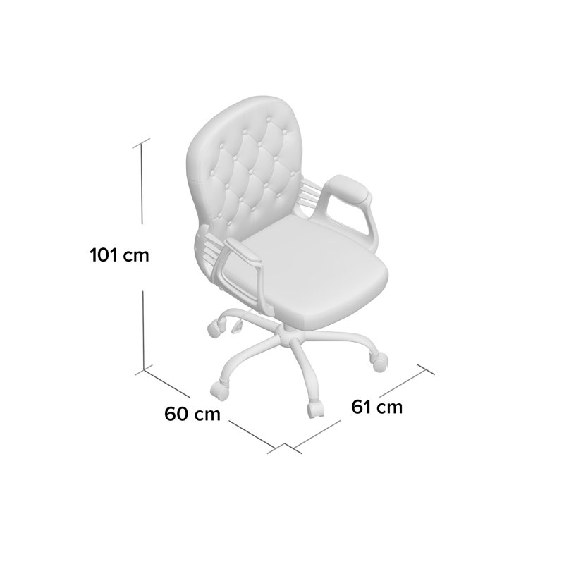 Office Chair, White