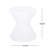 Matte White Side Table - Iron With Breezy Mesh, Ideal For Home, 18.04 In. Depth X Width 18.48 Height In Chilled Drink Place, D W H, 6.28 Lb Weight