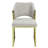 Galdesa Teddy Sherpa Mirrored Dining Chair (Set Of 2)