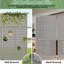 Ensemble de 2 panneaux de clôture en métal-121642871-121642869
