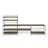 9 Pair Stackable Shoe Rack