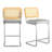 Baumgartner Upholstered Counter Stool with Metal Frame-690046014-690045984-690045987