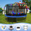 Trampoline de loisir pour enfants 12 pi avec filet de sécurité et échelle-119337679