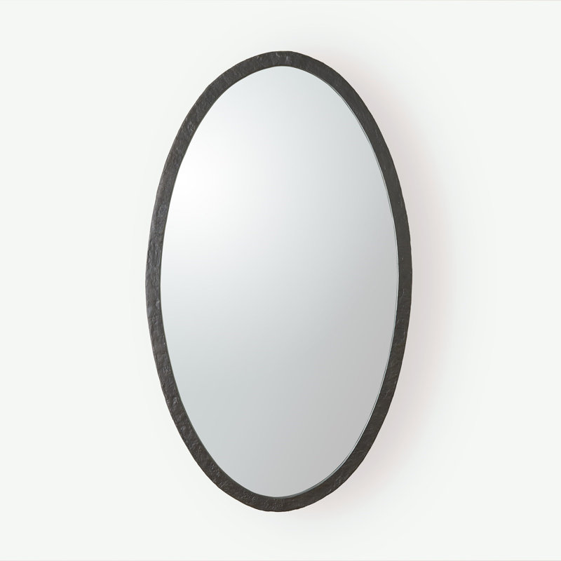 Oval Metal Mirror