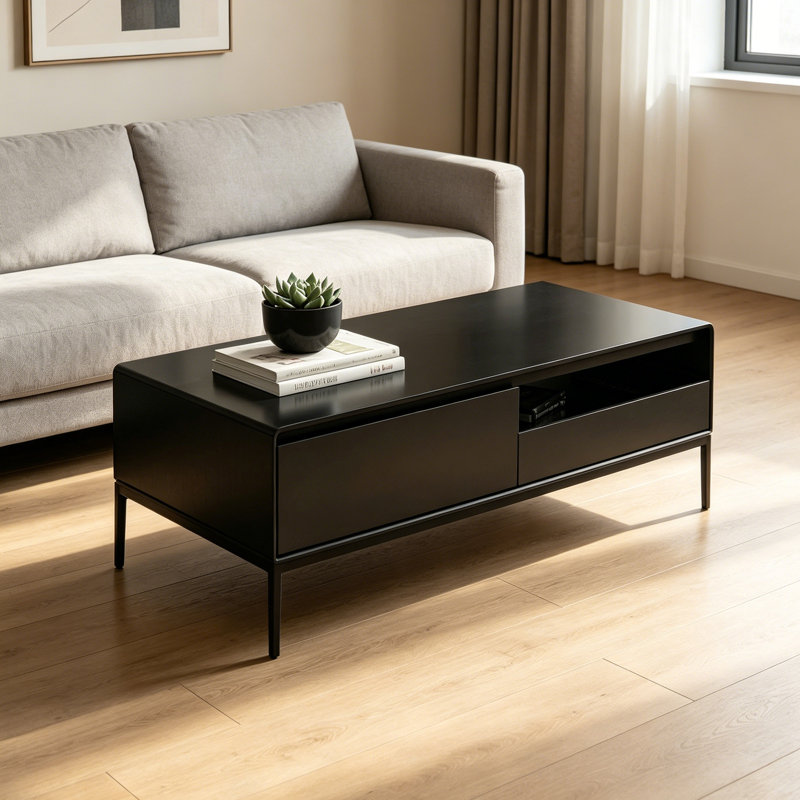 Table basse Simple, 15.74" H x 43.3" W x 19.68" D