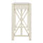Table de 60 po, placage, 4 tiroirs, console de rangement ouverte en dessous-1812180903