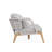Amadora Sofa - Silver-120234082