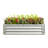 2PCS Silver 6×3×1Ft Metal Raised Rectangle Garden Planter Beds-1308816529