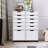 Pasqualine 38'' Tall 5-Drawer and 1-Door Office Storage Cabinet-303392659