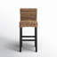 Felipe Counter Stool with Solid Wood Frame-812543366