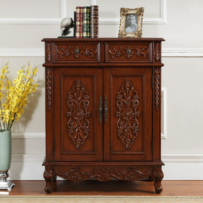 Walnut Solid + Manufactured Wood Shoe Storage Bench