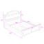 Lit plateforme en bois avec tête de lit et pieds centraux-320633122-320633127
