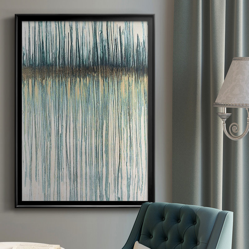 " Embellished Canopy I ", 42.5" H x 30.5" W x 1" D, Black