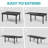 8 - Person Extendable Outdoor Dining Set with Adjustable Folding Chairs-627659242