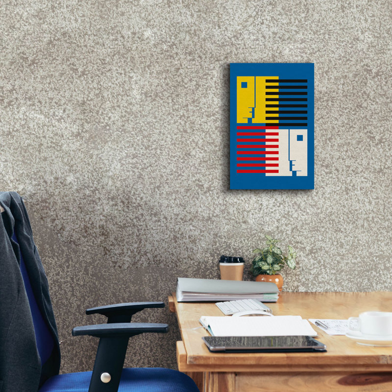 " Bauhaus 9 " by Gary Williams, 18" H x 12" W x 0.75" D