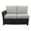 Ensemble de conversation modulaire en rotin avec coussins 4 pièces Lissowski