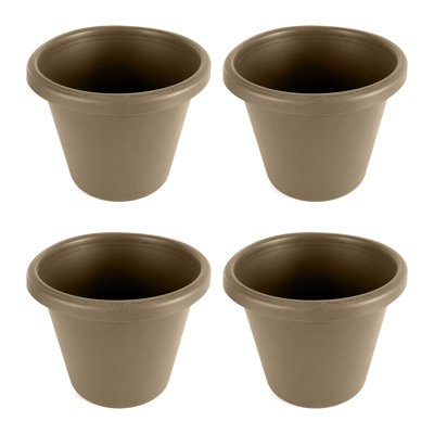 Pot à fleurs en plastique Abelina
