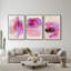 Rose Topaz Set High-Gloss Frameless Acrylic Glass Wall Art Abstract Print by Oliver Gal, Ready to Hang, 10 x 15-891414134-987186917