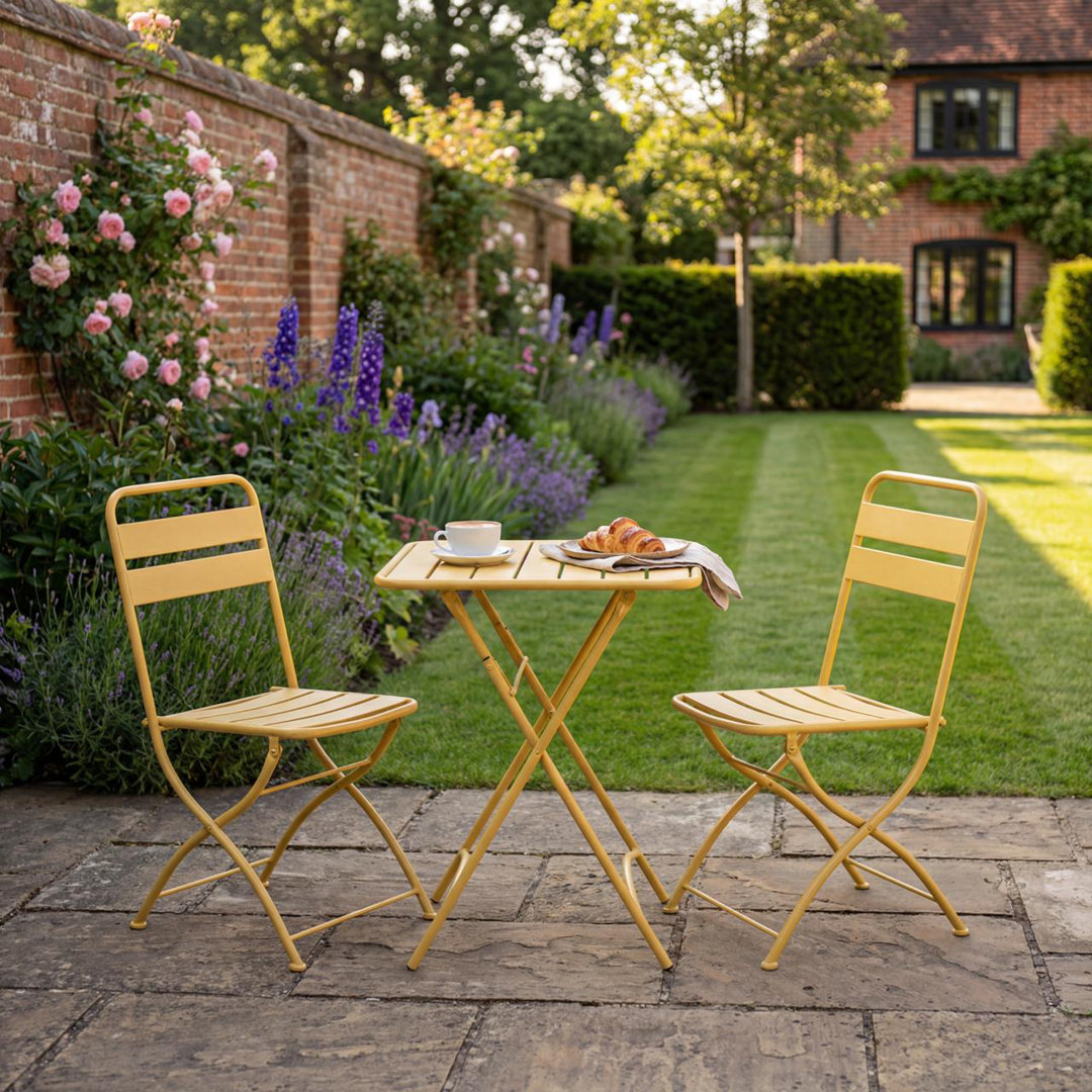 2 - Person Patio Dining Set with Square Table