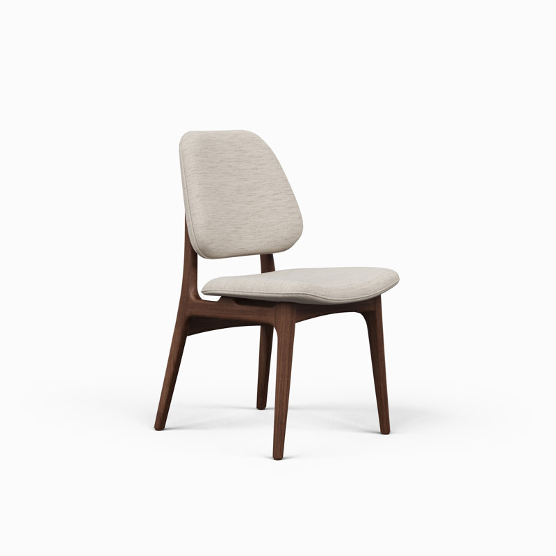 Kinser Ariel Side Chair, Medley Ivory Performance Basketweave