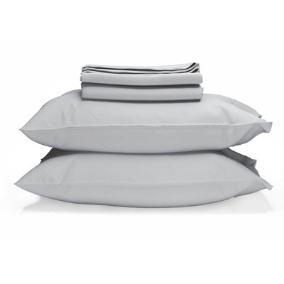 Ensemble de draps en coton biologique 300TC Percale