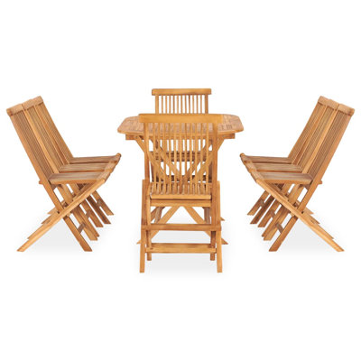 Rectangular 8 - Person Teak Dining Set