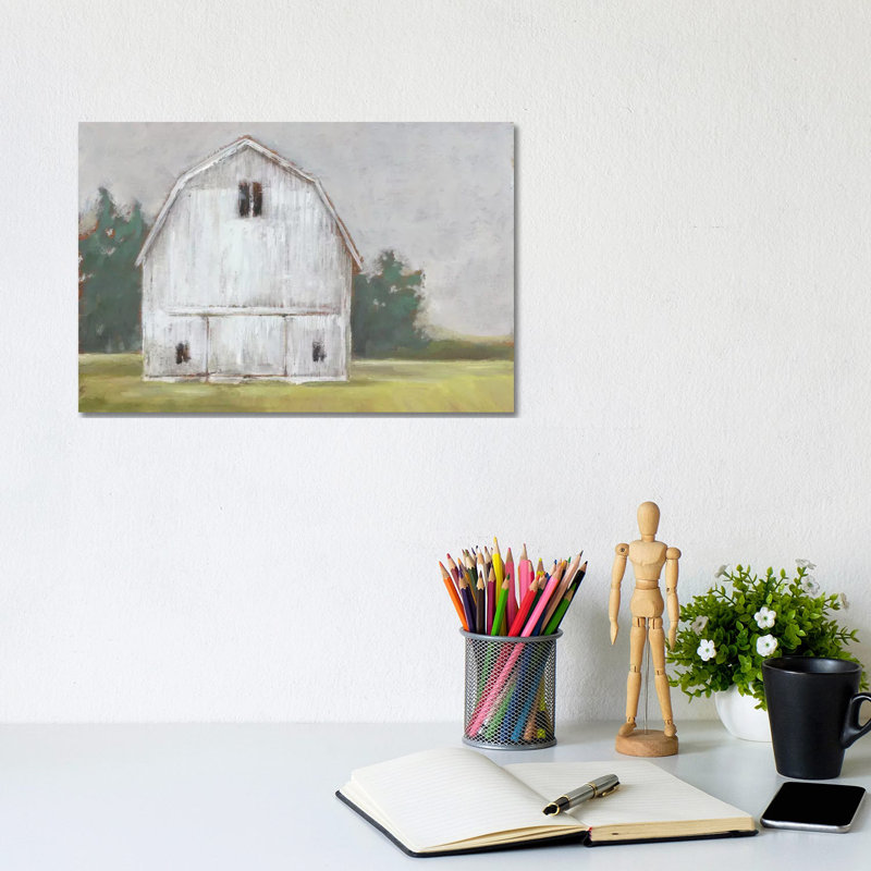 Rustic Barnyard I by Ethan Harper - Wrapped Canvas Painting, 20.32 cm H x 30.48 cm W