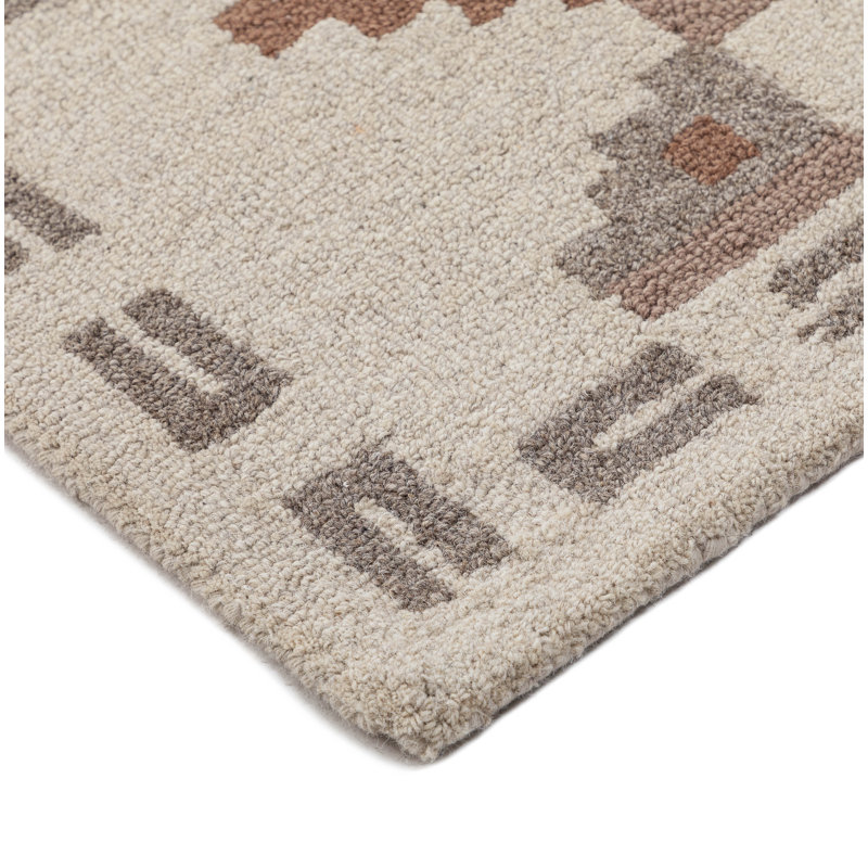 Rectangle Elsey Wool Area Rug, Runner 2'6" x 8'