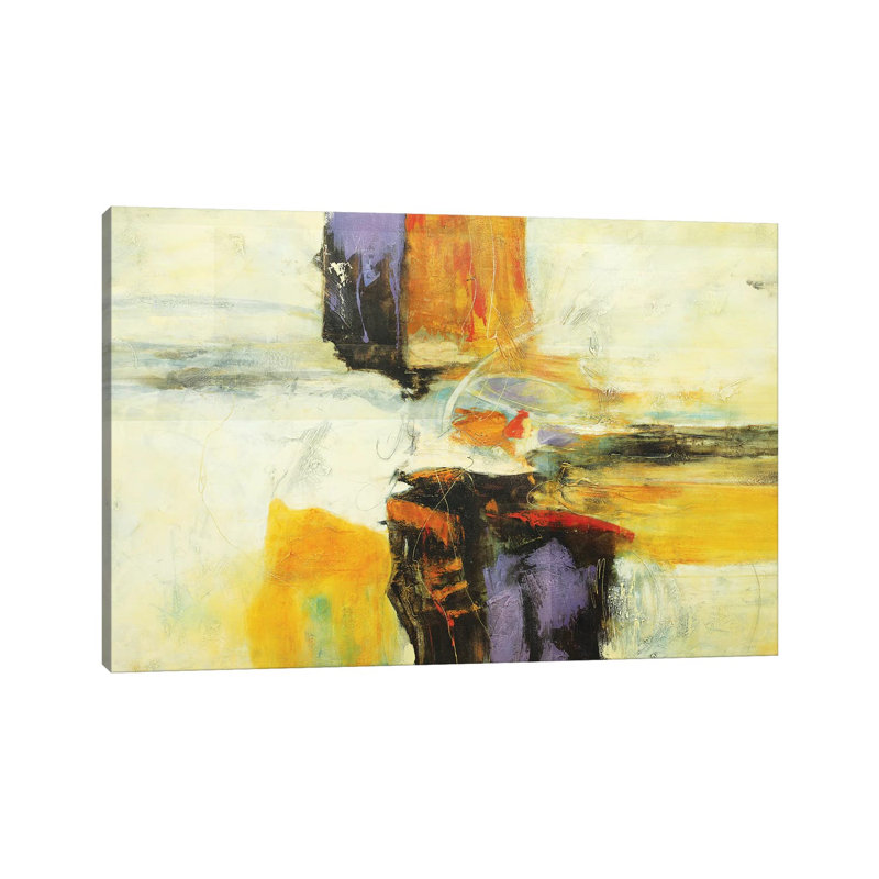 Composicion XI 1 Piece Wrapped Canvas Painting, 20.32 cm H x 30.48 cm W